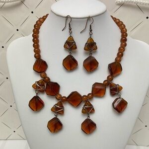 Glass beads and wire set ❤️